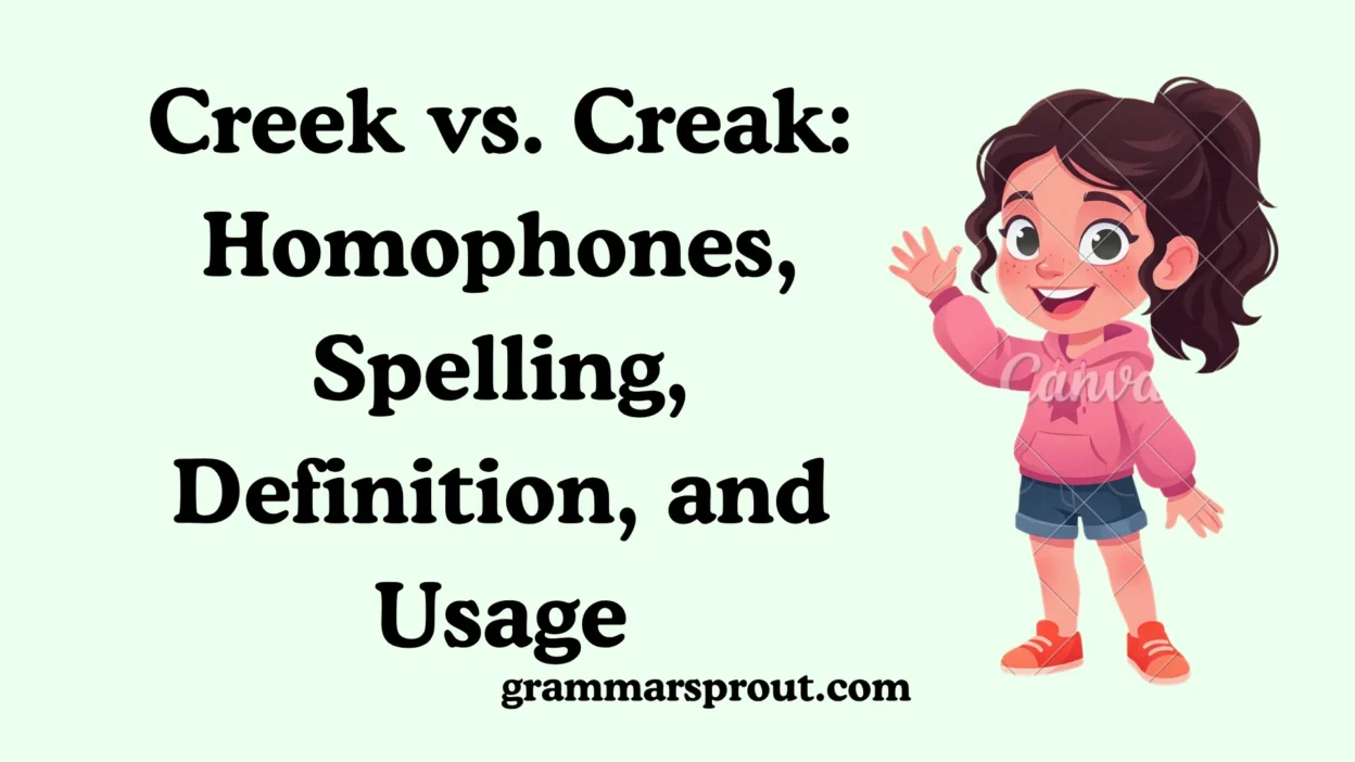 Creek vs. Creak