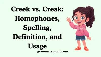 Creek vs. Creak