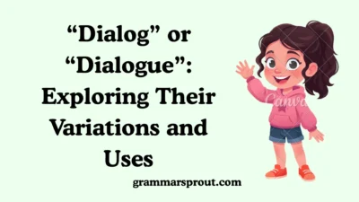 “Dialog” or “Dialogue”