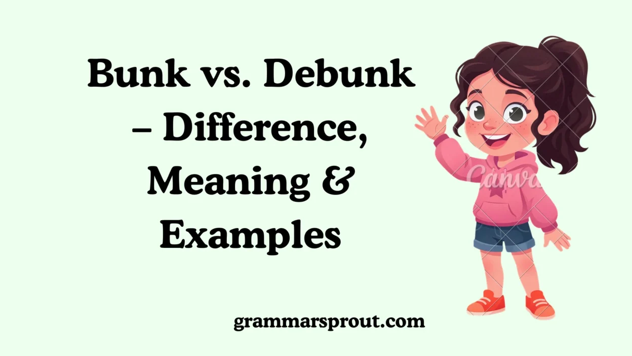Bunk vs. Debunk