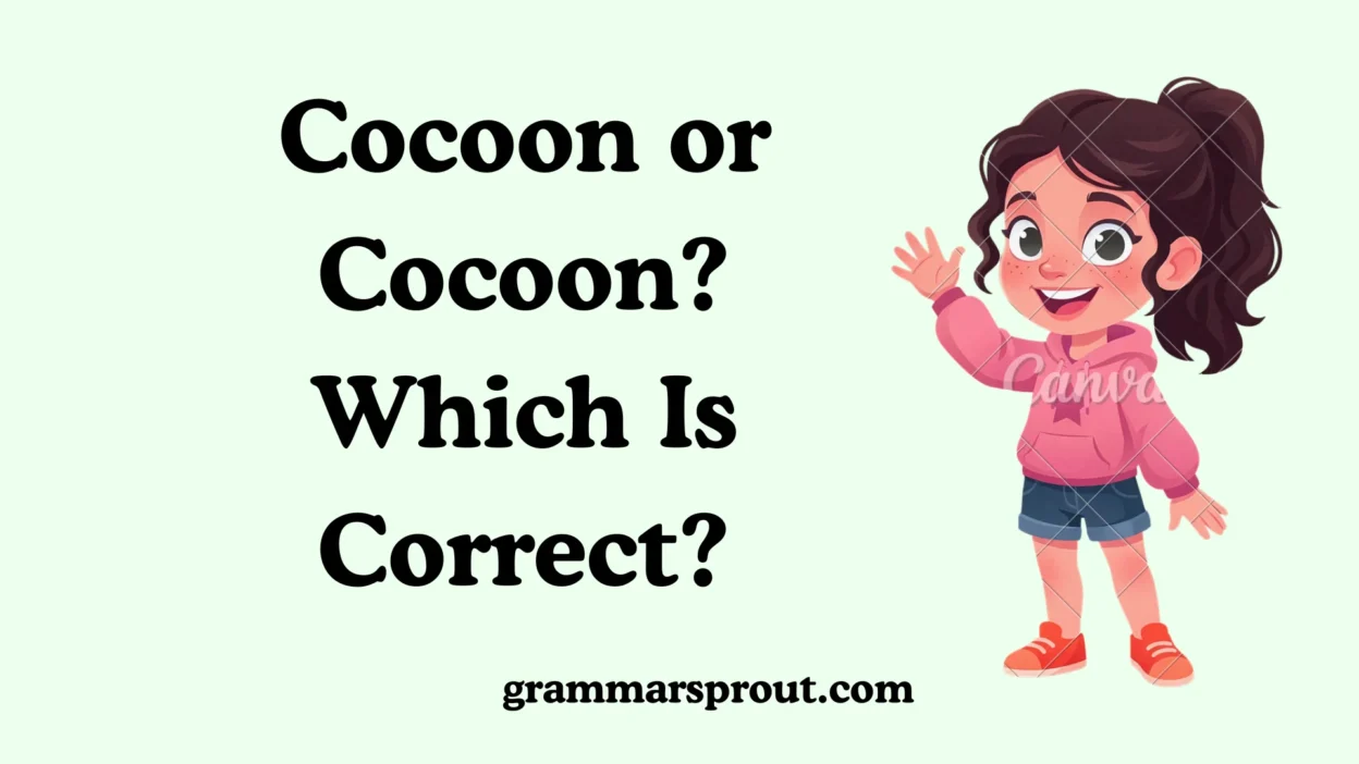 Cocoon or Cocoon? Which Is Correct