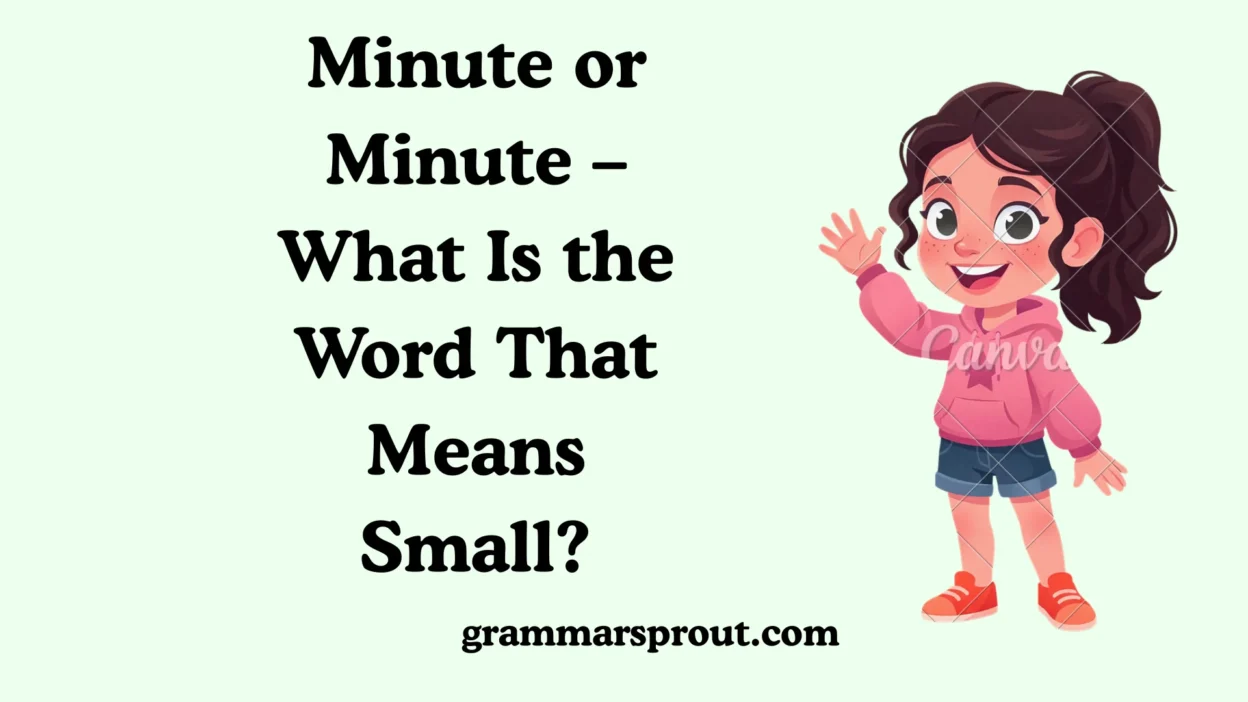 Minute or Minute