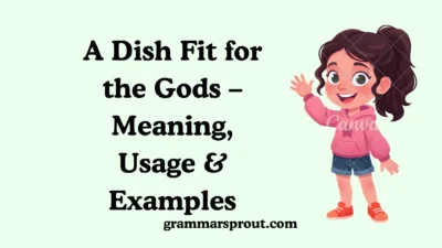 A Dish Fit for the Gods